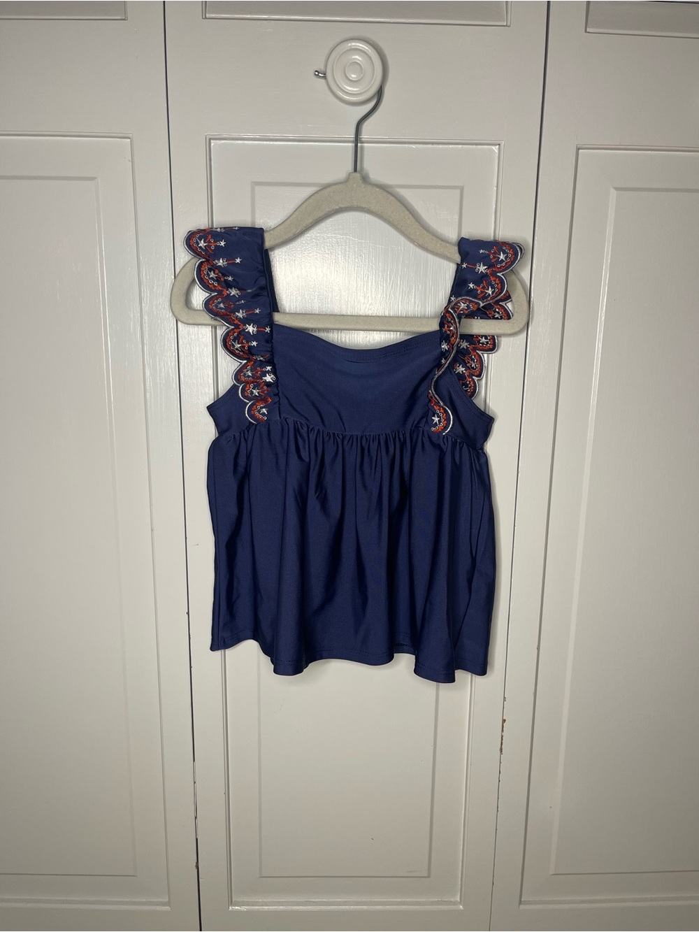 Cat & Jack Patriotic Navy Toddler Swim Top